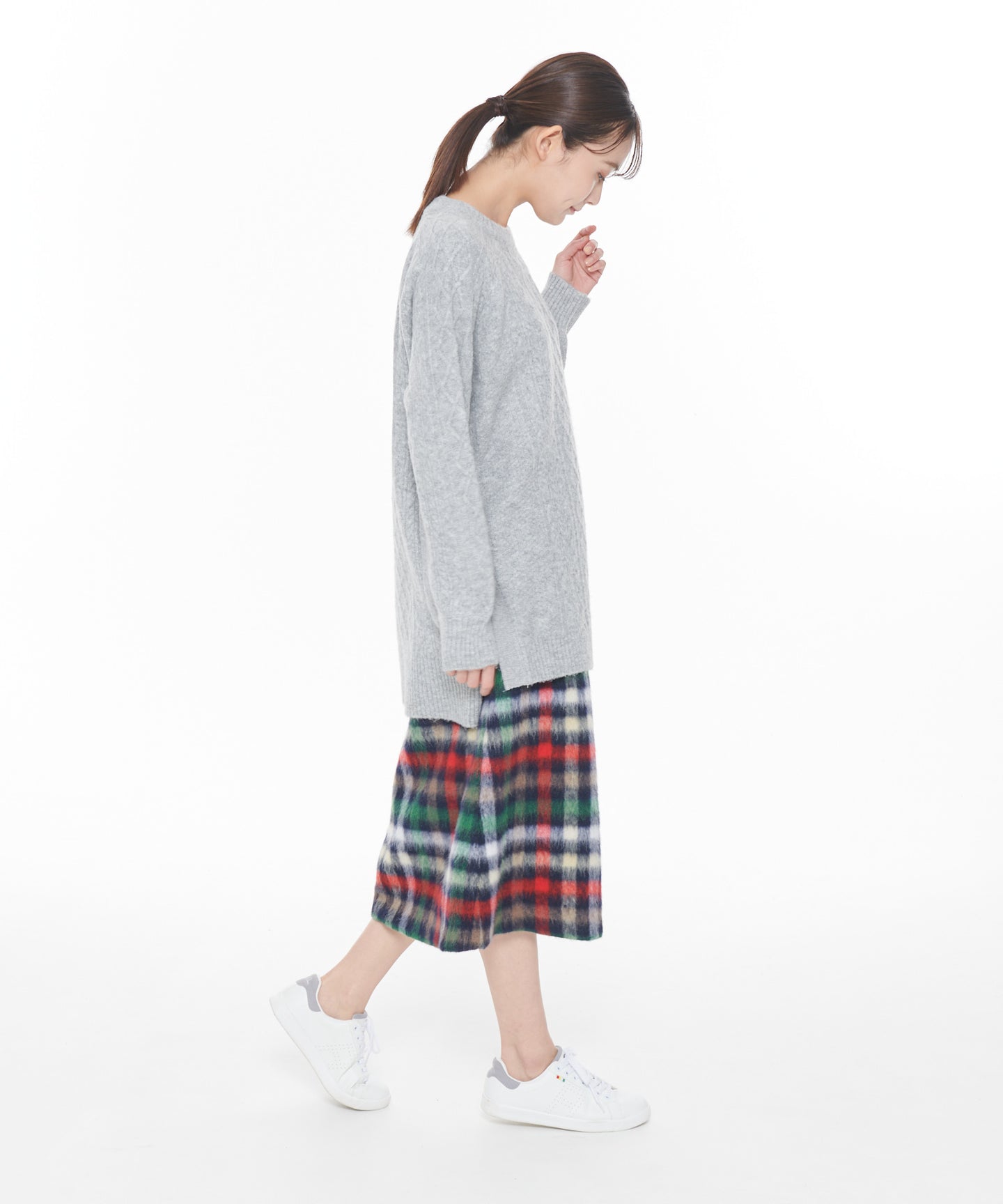 Arnold Palmer 【残り3点】ビッグハウスチェック シャギーメルトンスカート